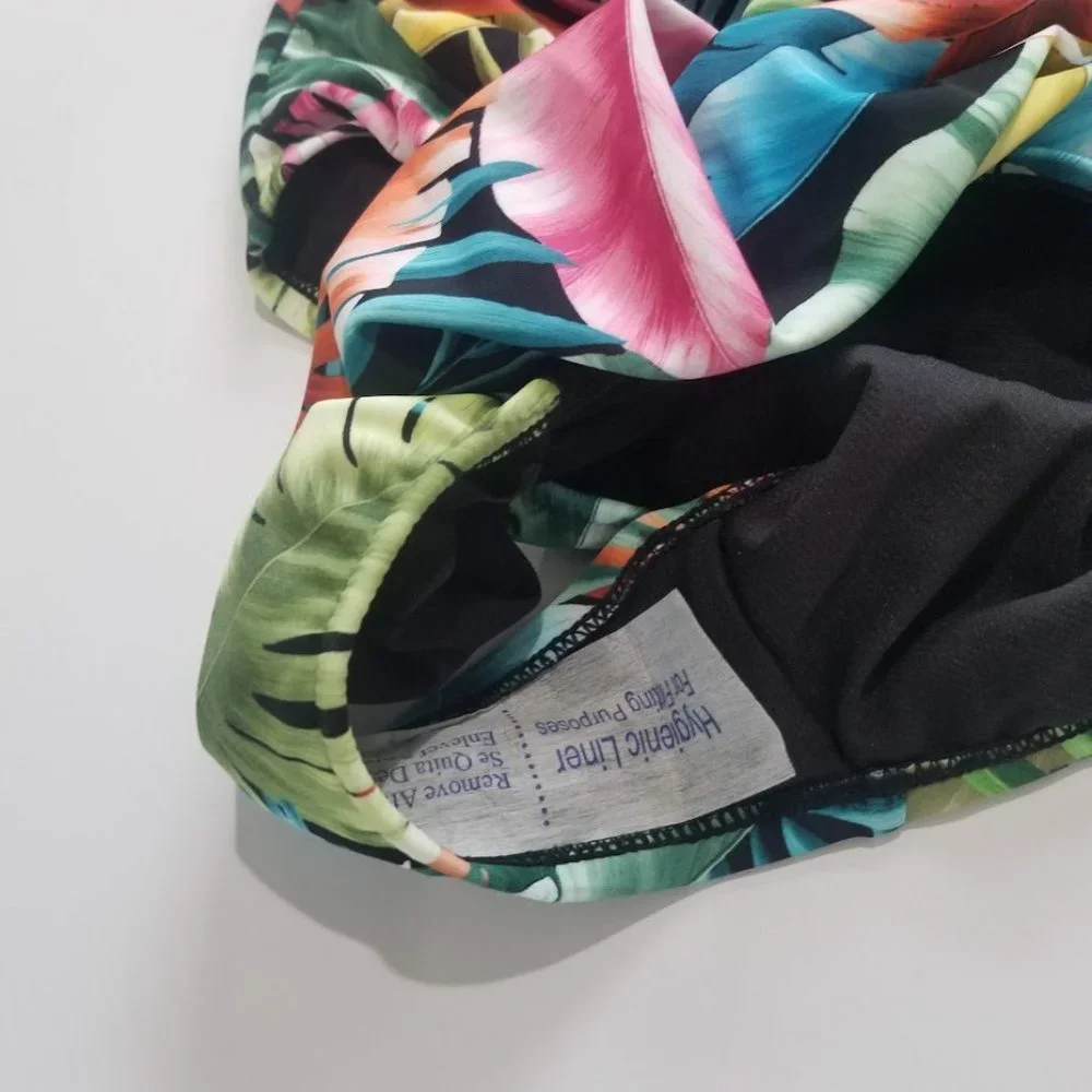 Swim Solutions Off the Shoulder Tummy Control One Piece Swimsuit Size 16